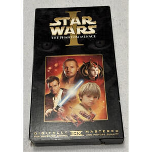 Star Wars Episode I The Phantom Menace VHS (2000) || pre-owned